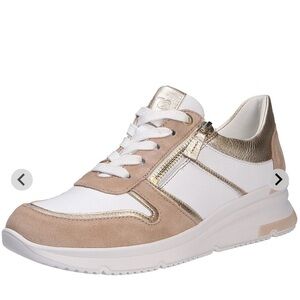 Ara Ovation Leather Suede Lace Up Sneakers High Soft